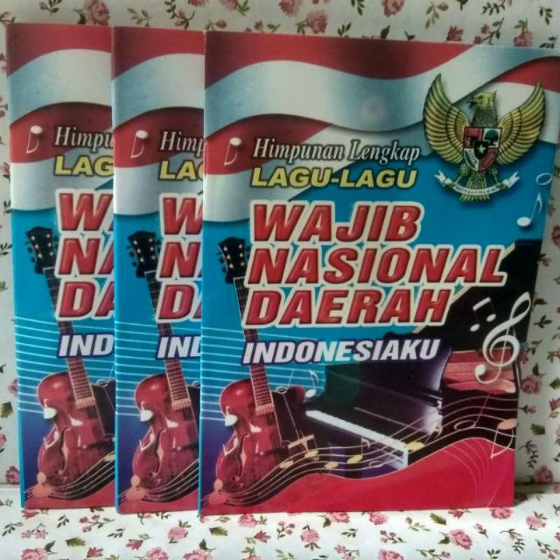 Jual BUKU Himpunan Lengkap Lagu-lagu Wajib NASIONAL DAERAH INDONESIAKU ...