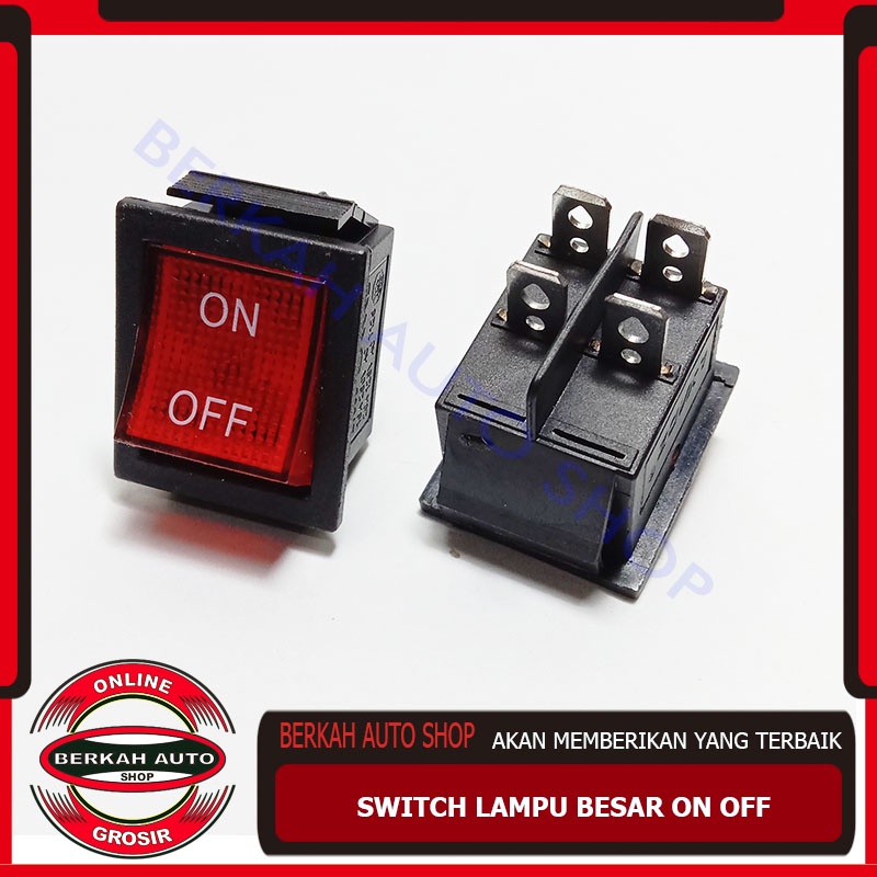 Jual Saklar On Off - Switch Lampu Besar On Off | Shopee Indonesia