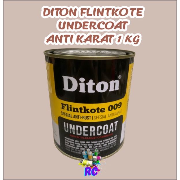 Jual Anti Karat Flintkote Diton Under Coat Cat Undercoat 1kg Protect Mobil Shopee Indonesia 8162