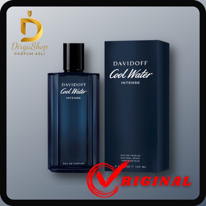 Jual DAVIDOFF COOL WATER INTENSE FOR MEN EDP 125ML PARFUM ORIGINAL