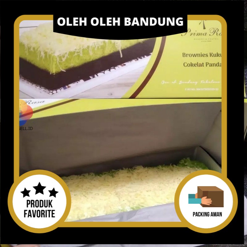 Jual Prima Rasa - Brownies Kukus kemasan dus - Oleh Oleh Kue Bandung ...