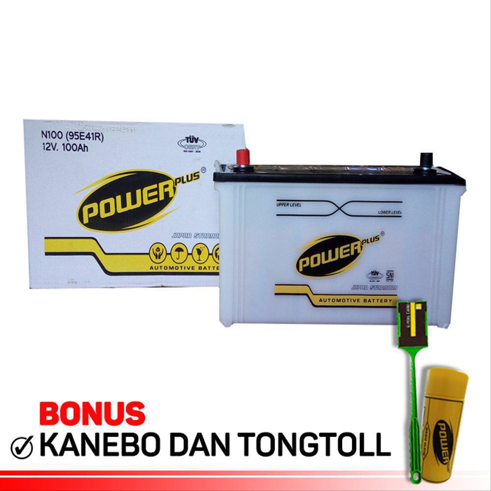 Jual Powerplus N100 Aki Genset 100ah Accu Truk Mitsubishi Hino Isuzu