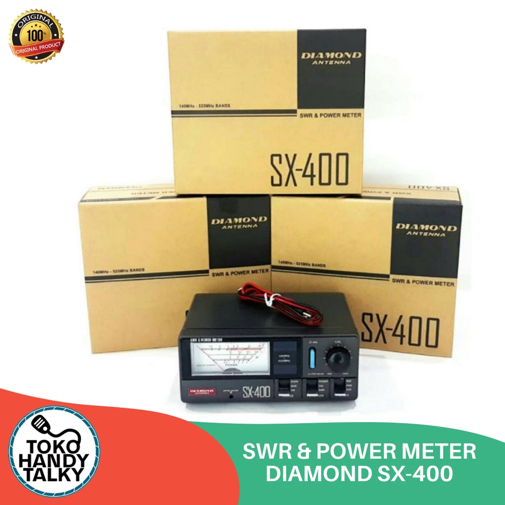 Jual SWR & POWER METER DIAMOND SX-400 NEW | Shopee Indonesia