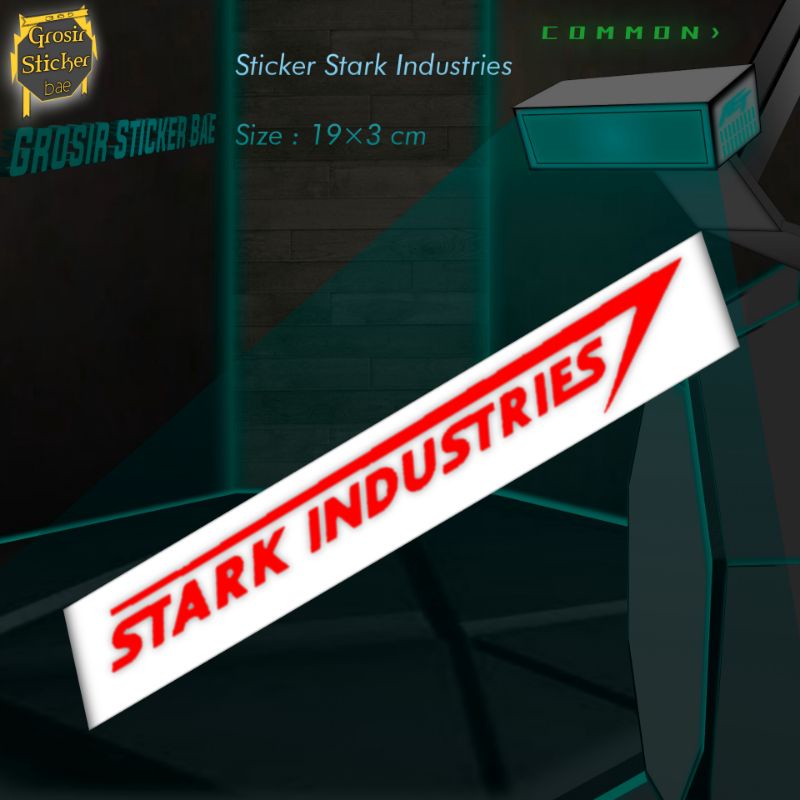 Jual Sticker Stark Industries cutting stiker motor | Shopee Indonesia