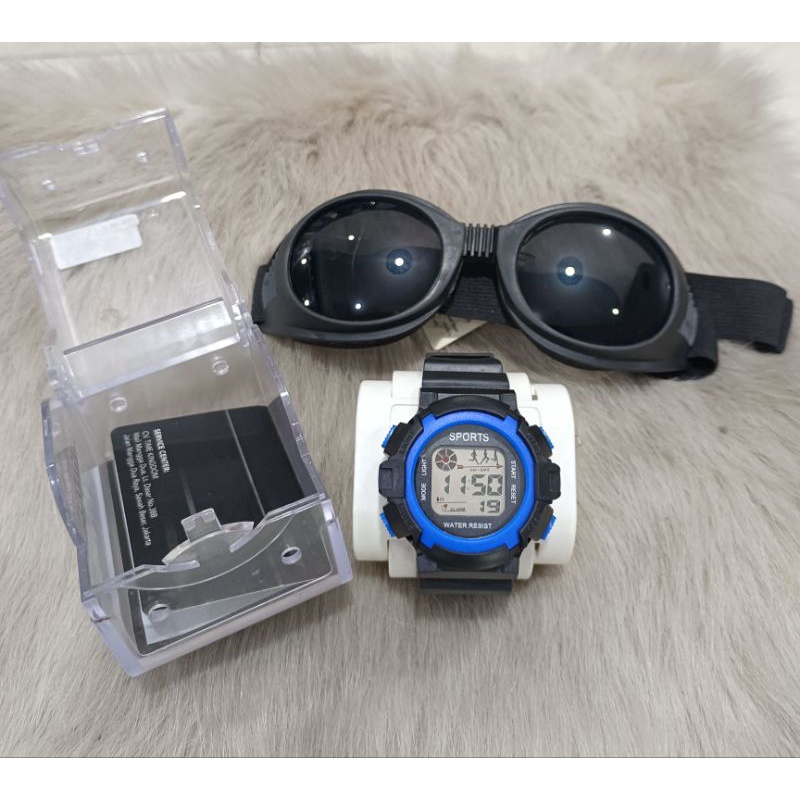 Jual Jam sport Ada kalender dan alarm | Shopee Indonesia