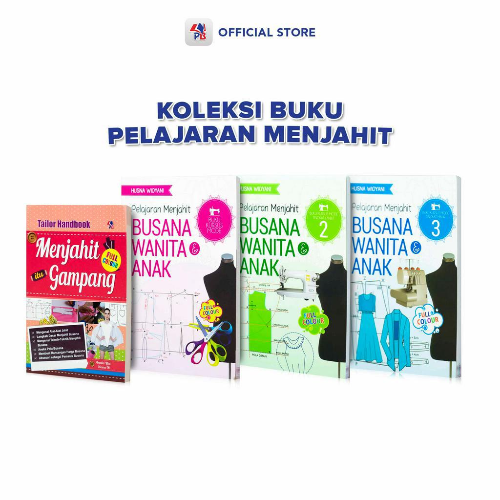 Jual Buku Pola Dasar Menjahit : Buiku Kursus Menjahit Busana Wanita ...