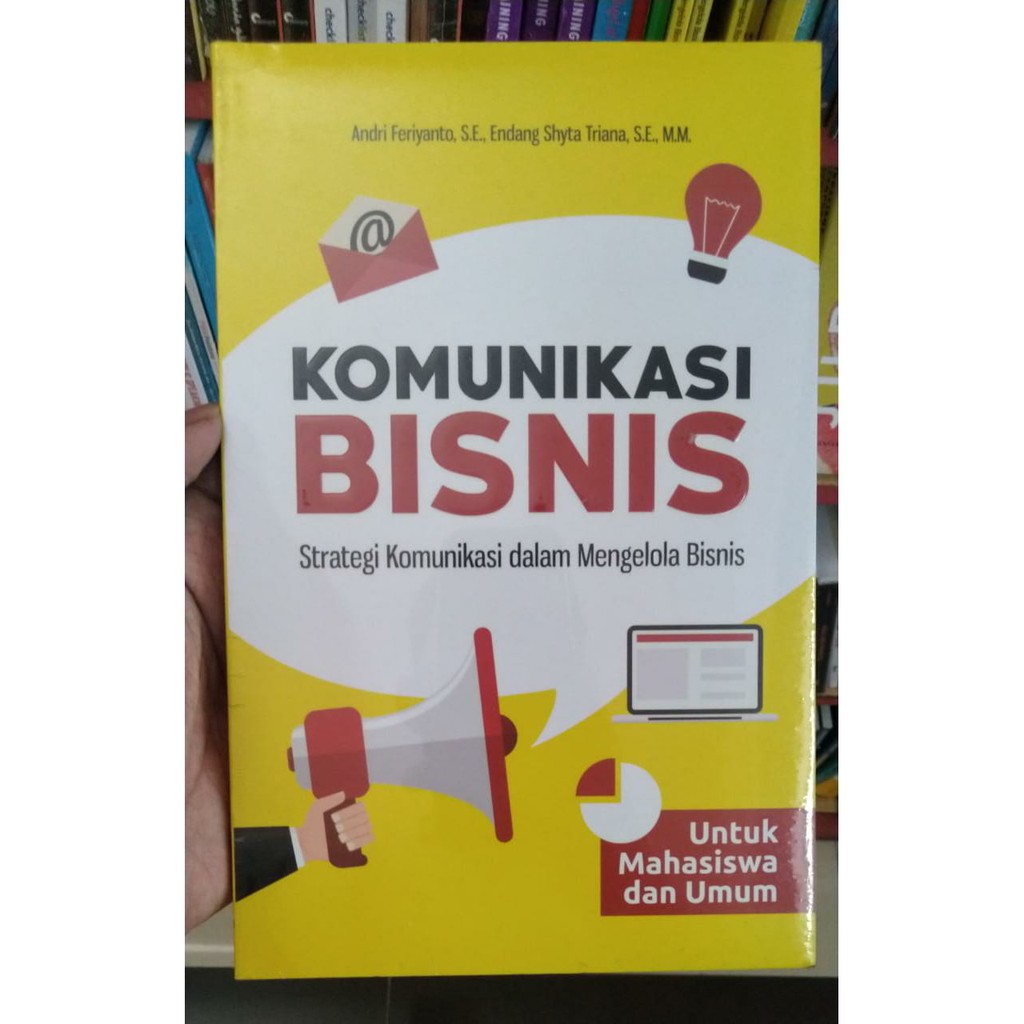 Jual Buku Original Komunikasi Bisnis - Andri Feriyanto - Pustaka Baru ...