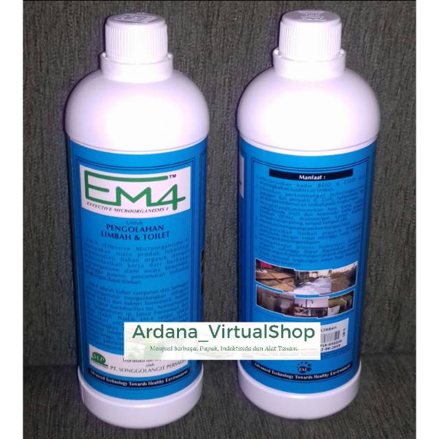 Jual Em4 Pengolahan Limbah dan Toilet 1L | Shopee Indonesia