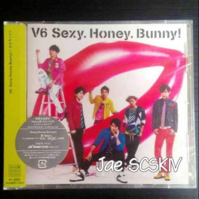 Jual V6 single Sexy Honey Bunny! LE A (CD+DVD) Johnny's