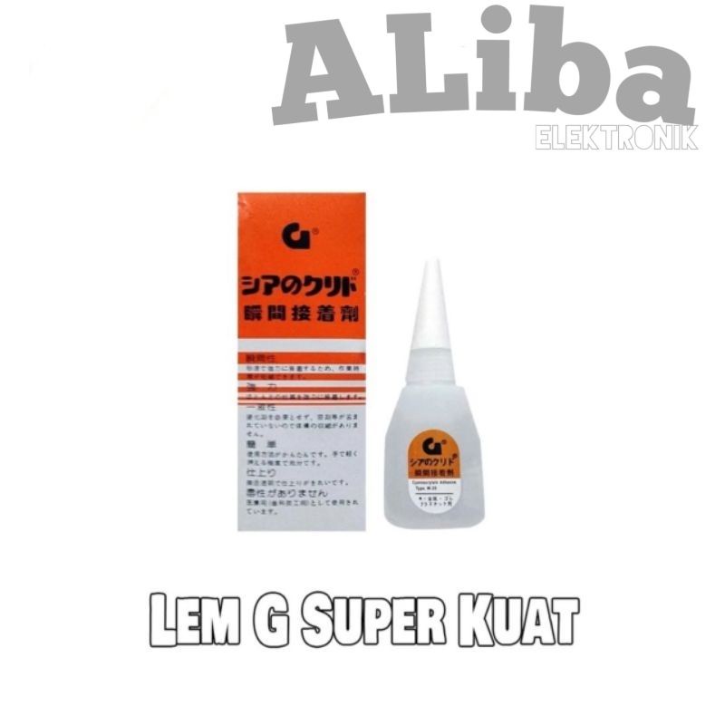 Jual Lem G Korea Kualitas Super Perekat Power Glue Cair Lem Super