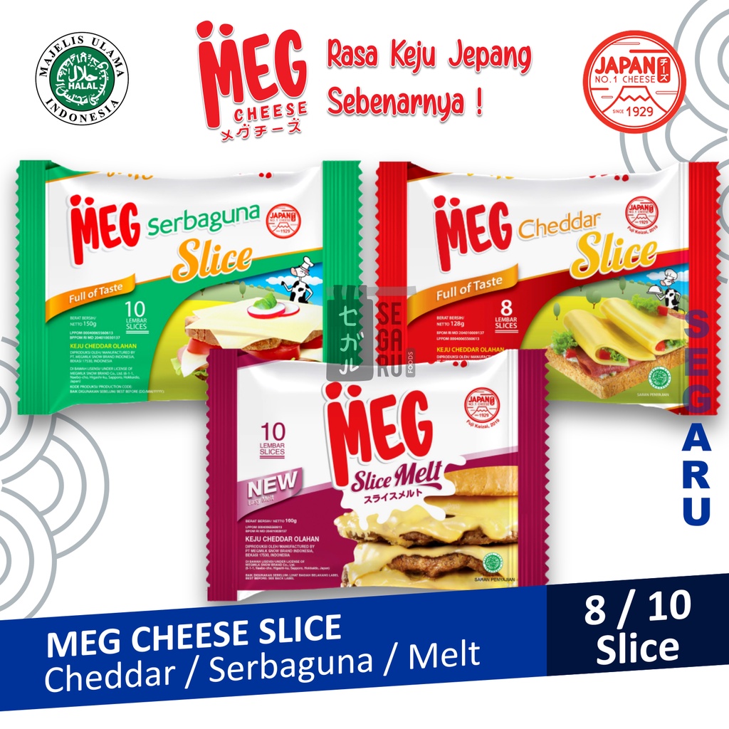 Jual MEG Cheese Keju Jepang Slice | Shopee Indonesia