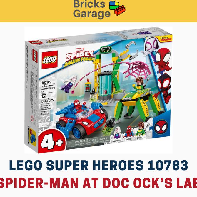 Jual Lego 10783 Super Heroes: Spider-Man At Doc OckS Lab Lapakdendri ...