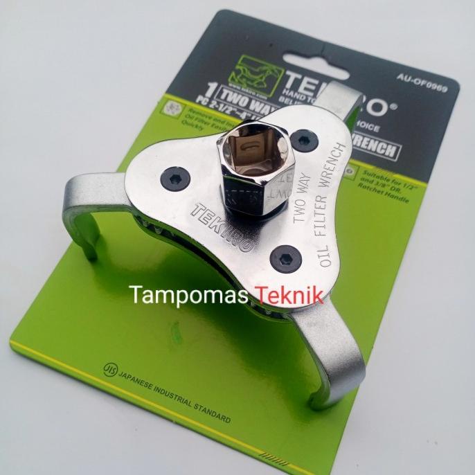 Jual Kunci Pembuka Filter Oli Tekiro Universal Two Way Oil Filter 3
