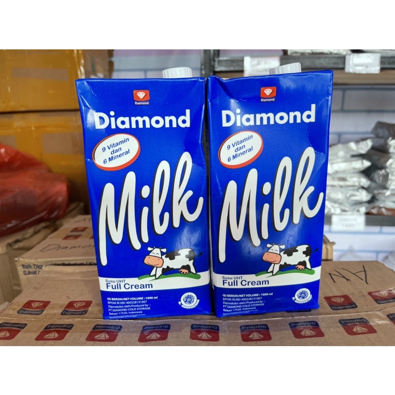 Jual SUSU DIAMOND 1 LITER | Shopee Indonesia