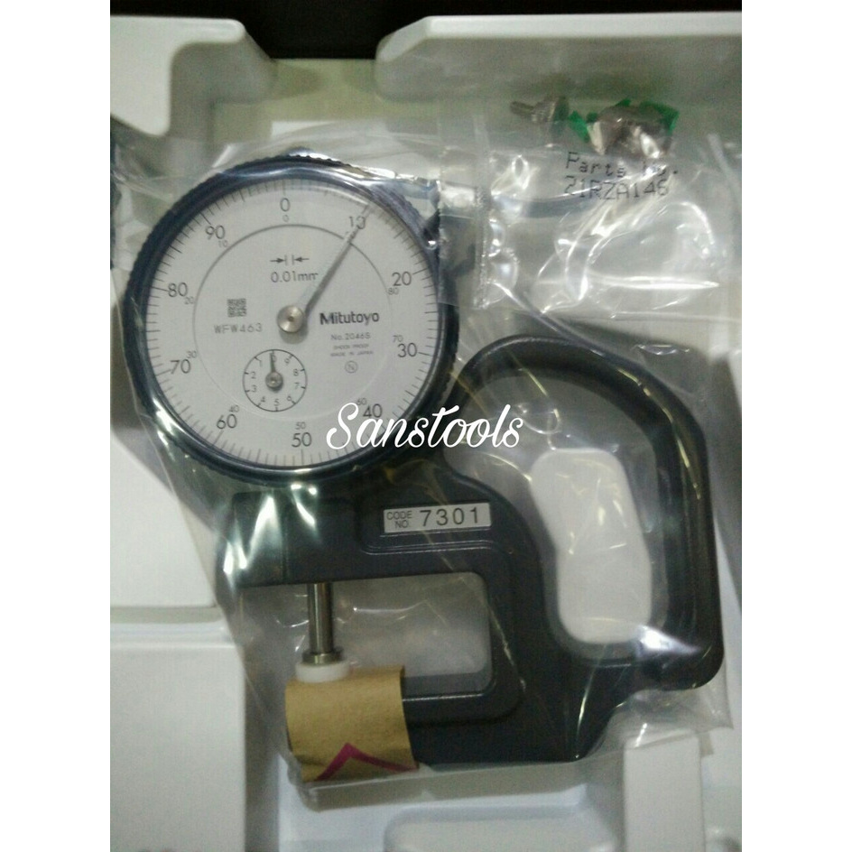 Jual MITUTOYO 7301 DIAL THICKNESS GAUGE 010mm JAPAN Shopee Indonesia