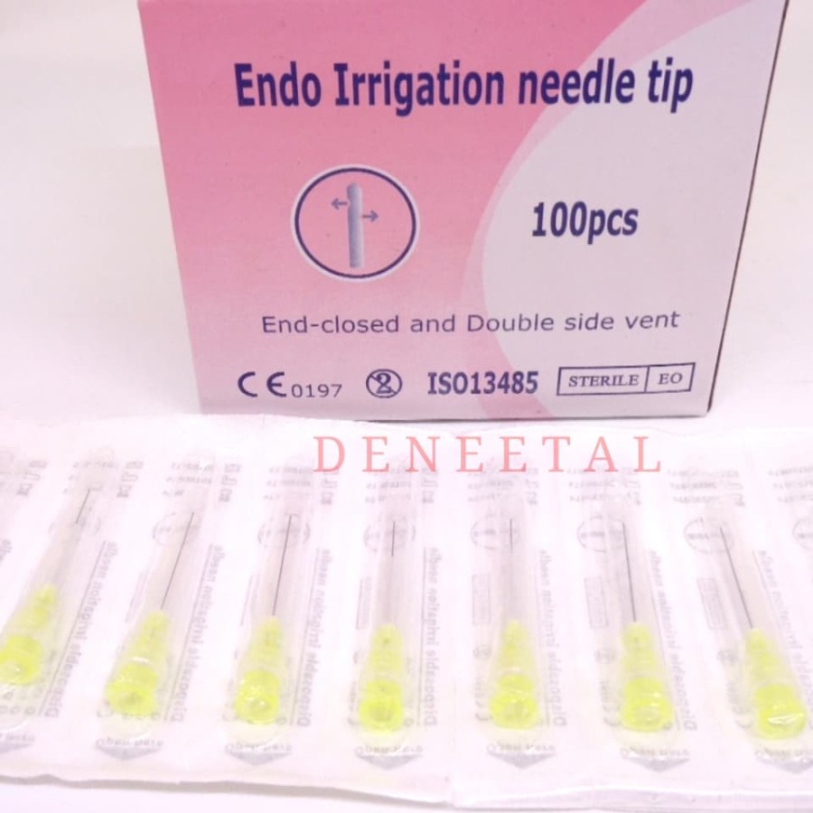 Kerr EndoVac MicroCannulas 25mm | Endodontic Irrigation (5 Pack) | Dental Endo Needles