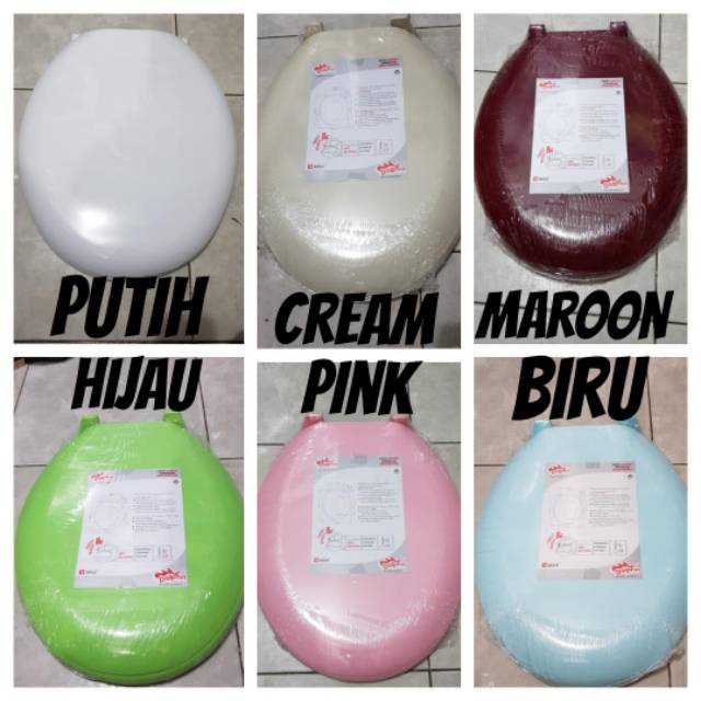 Tutup closet dolphin / tutup kloset duduk / toilet seat cover PROMO