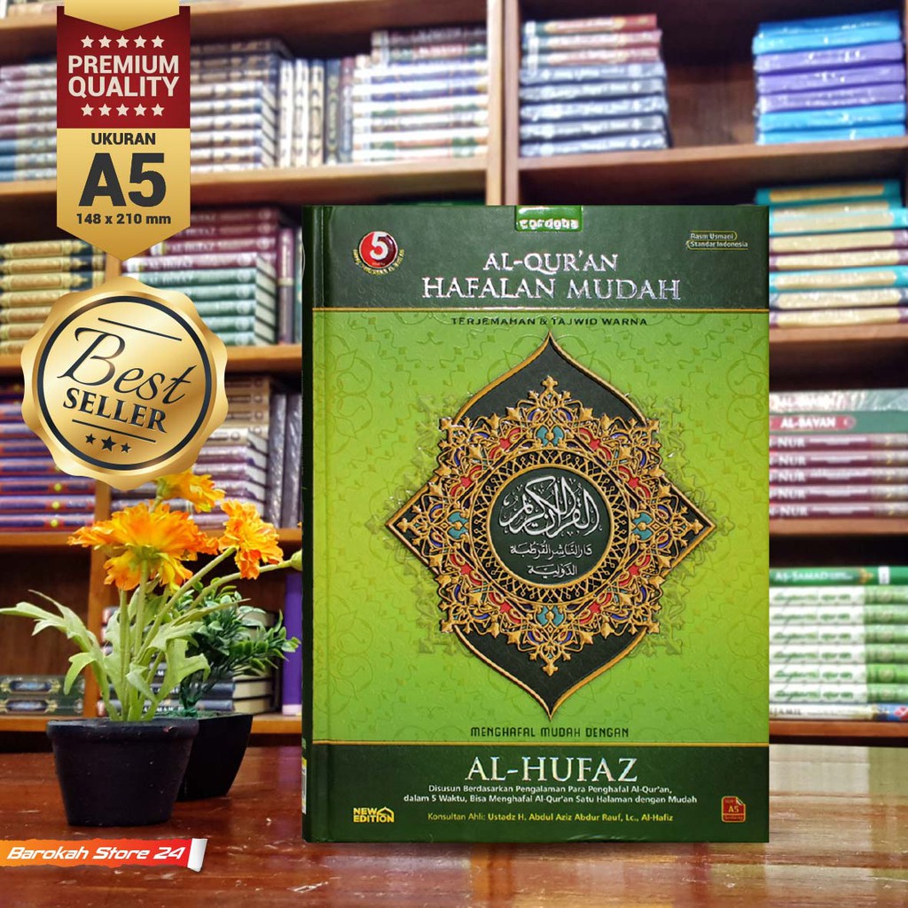 Jual HIJAU - Al Hufaz Al Quran Hafalan Terjemah Tajwid AlHufaz A5 ...