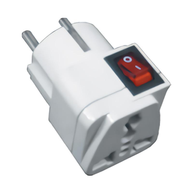 Jual (VCM) OVER STEKER SAKLAR ON OFF ADAPTER ADAPTOR COLOKAN LISTRIK ...