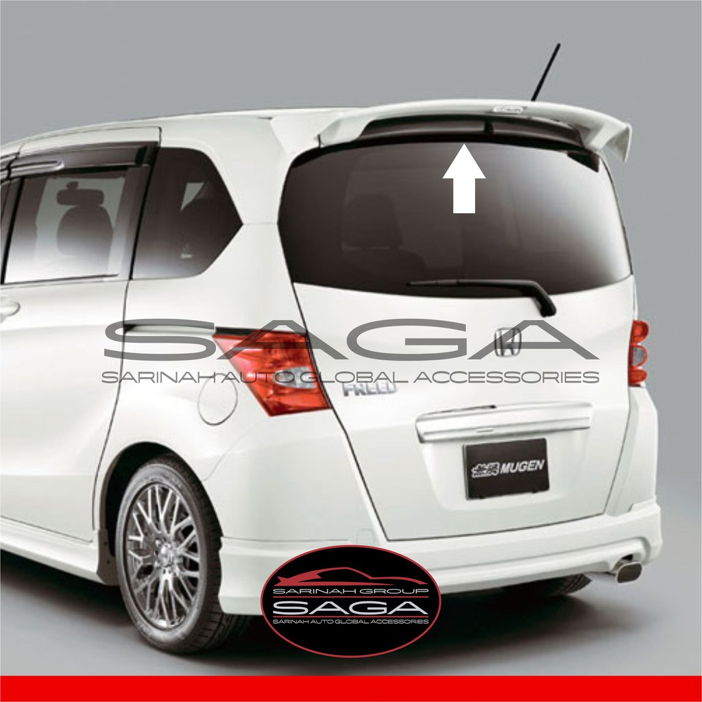 Jual Spoiler Honda freed mugen white | Shopee Indonesia