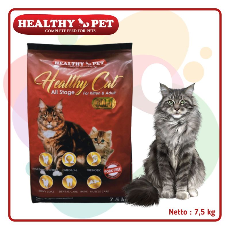 Jual Healthy Pet Healthy Cat All Stage 7,5kg /Persian Adult Makanan ...