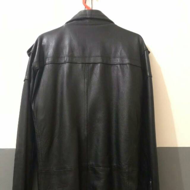 jaket kulit asli bekas