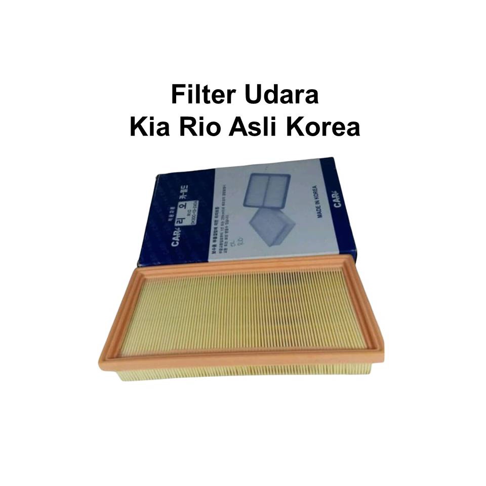 Jual Filter udara KIA RIO saringan udara KIA RIO asli korea | Shopee ...