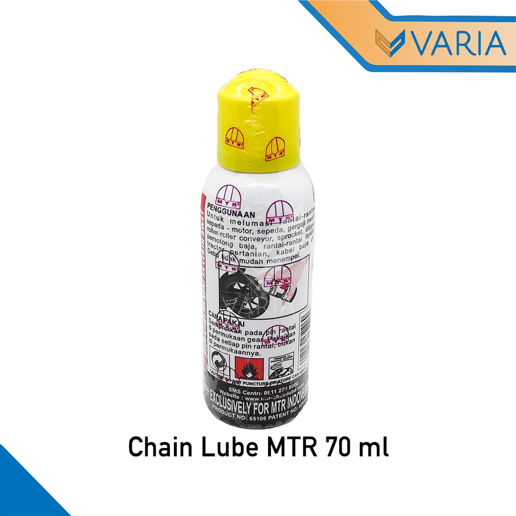 Jual Oli Pelumas Rantai Rante Chain Lube MTR 70 ml | Shopee Indonesia