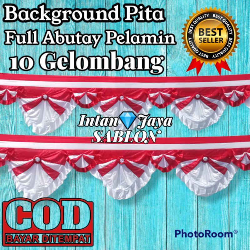 Jual Bendera Merah Putih Background Rempel Gelombang Terbaru Shopee Indonesia