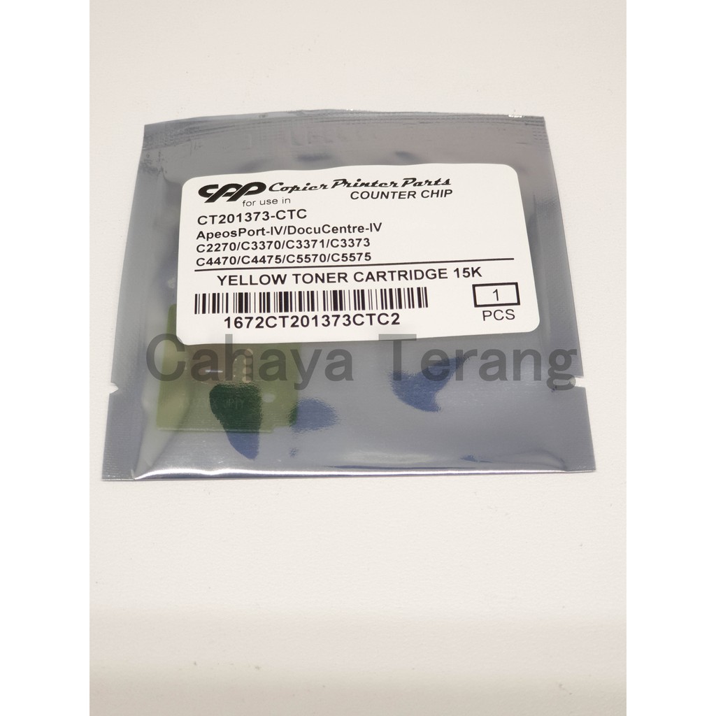 Jual Chip Toner Yellow CPP Mesin Fotocopy Xerox Color AP 2270 3370 ...