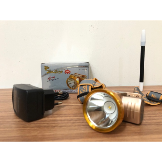 Jual Senter Kepala Charge 4608K (cahaya kuning) | Shopee Indonesia