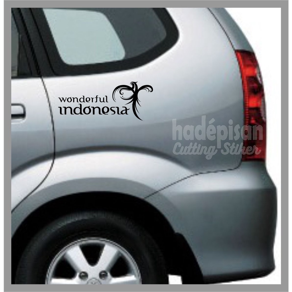 Jual Stiker Mobil Cutting Sticker Body Dan Kaca Pesona Wonderful