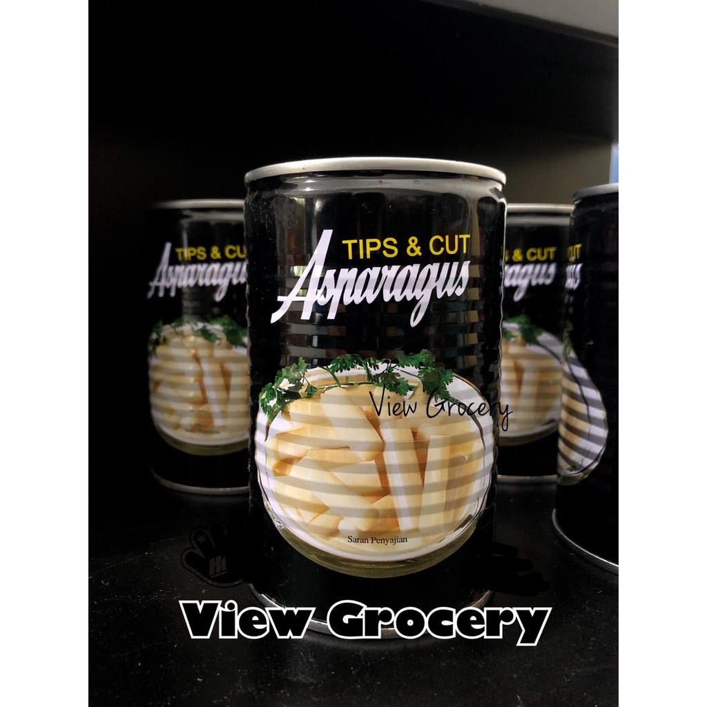 Jual Asparagus Kaleng Red Boat 430gr / Asparagus Tips & Cut Potongan
