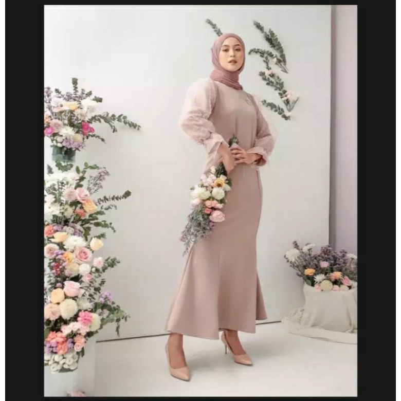 Dress duyung organza sale