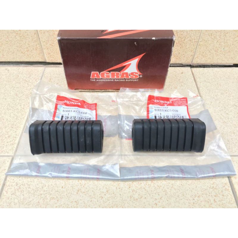 Jual Karet Bar Step Footstep Postep Depan ORIGINAL AHM Honda GL100 GL ...