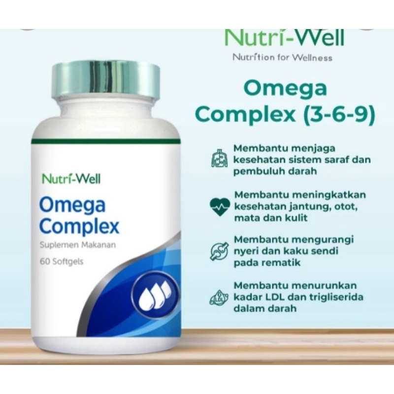 Jual Nutri-well Omega Complex | Shopee Indonesia