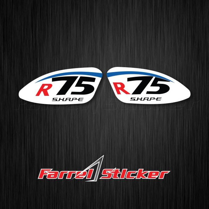 Jual Stiker helm sticker helmet visor arai r75 shape farr3l55 Diminati ...