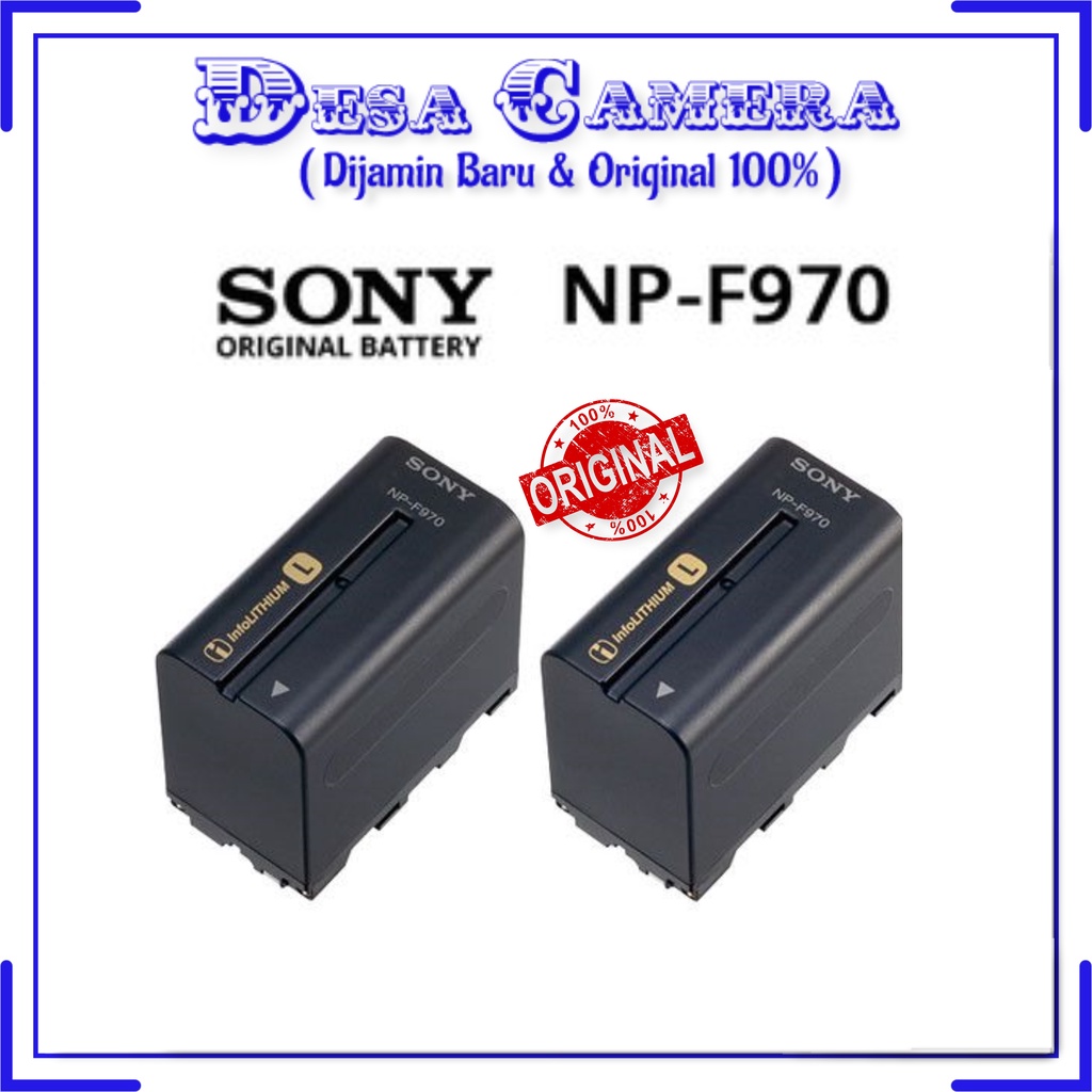 Jual Sony NP-F970 L-Series Info-Lithium Battery Pack Original | Shopee ...