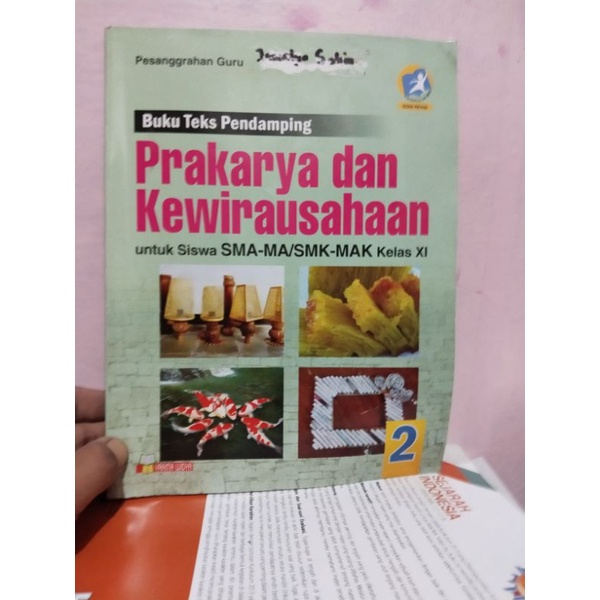 Jual Buku Teks Pendamping Prakarya Dan Kewirausahaan Kelas Xi Sma Ma Yrama Widya Revisi