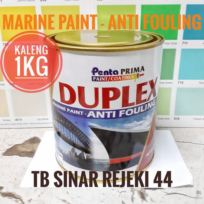 Jual Marine Paint Anti Fouling Kaleng Kg Cat Minyak Kapal Laut Duplex Shopee Indonesia