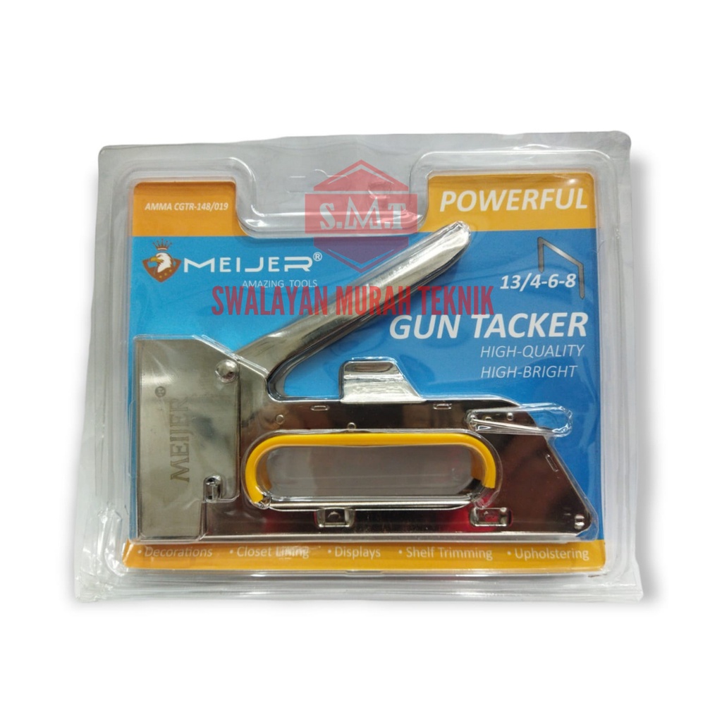 Jual MEIJER CGTR-148 Staples Tangan Manual R23 Gun Tacker Staple Jok 13 ...