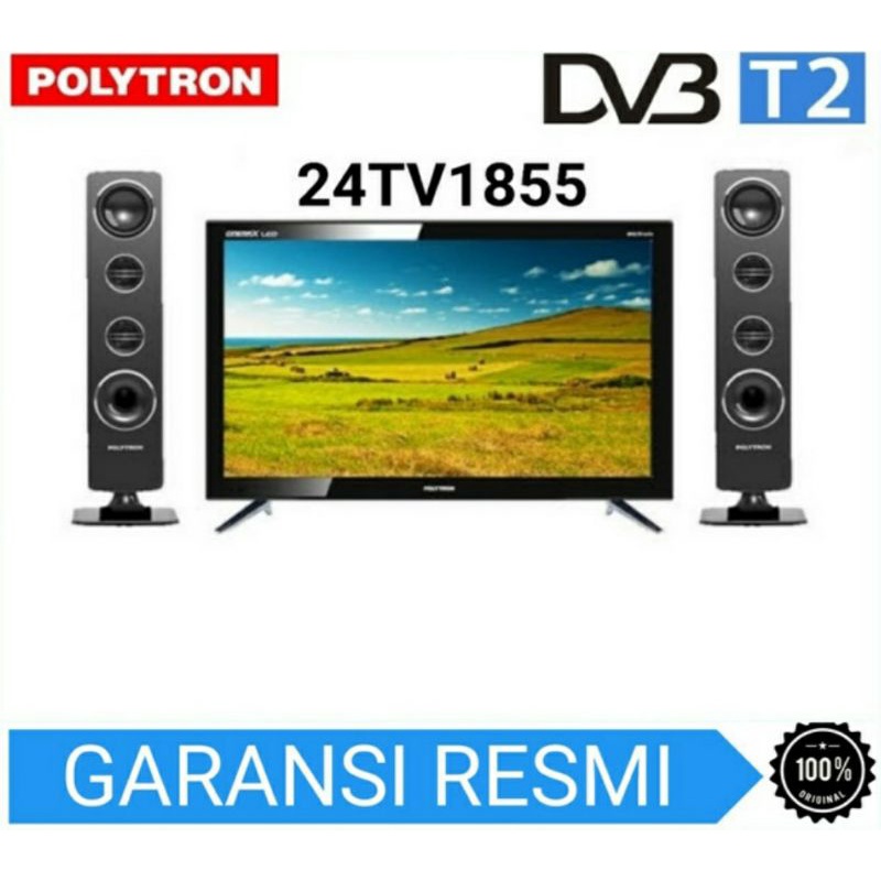 Jual Polytron Led Tv Digital Tv Inch Tower Speaker Pld Tv Dvbt Shopee Indonesia