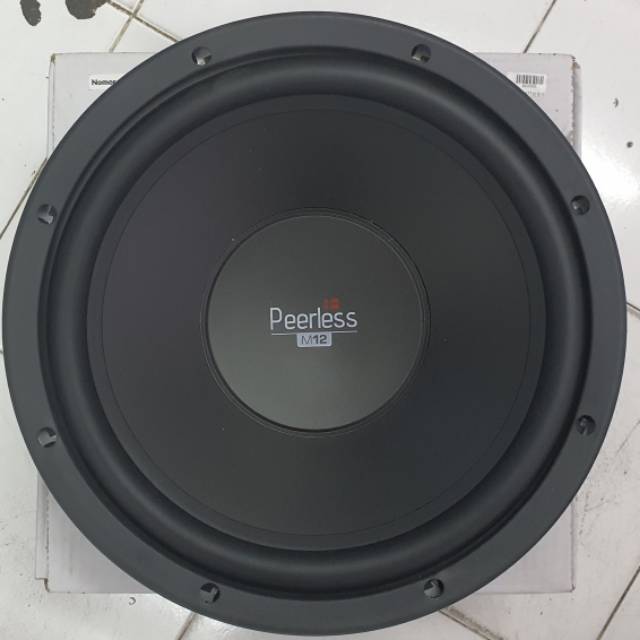 Peerless 12 2024 inch subwoofer