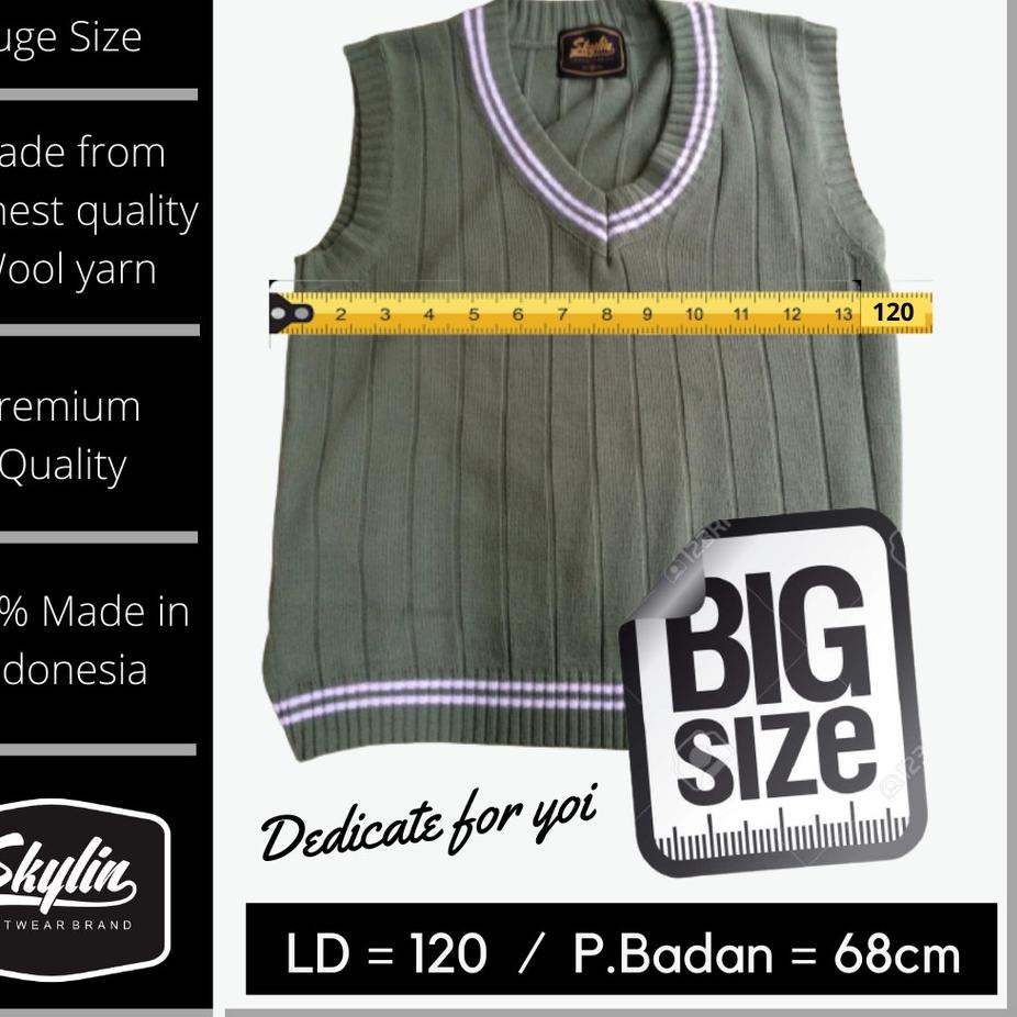 Jual Produk Ori Vest Huge size - Rompi Big Size LD 120cm ukuran jumbo ...