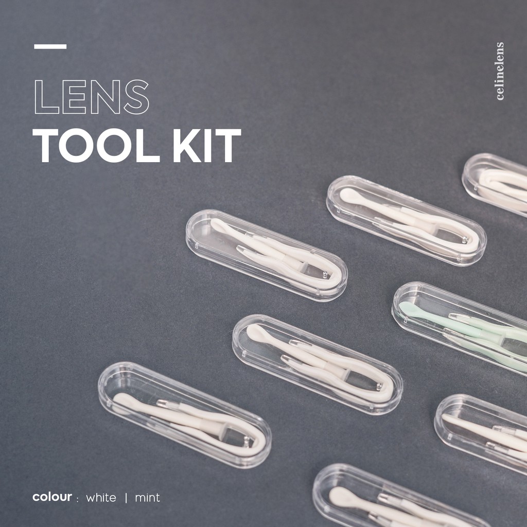 Jual LENS TOOL KIT (PERLENGKAPAN SOFTLENS / CAPITAN / STIK SILIKON