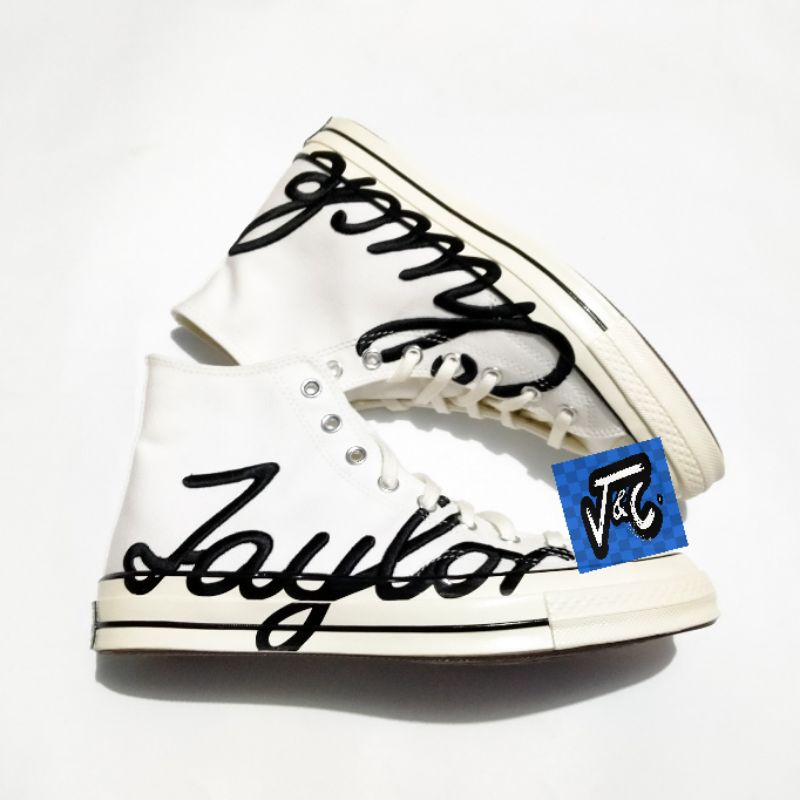 Jual Sepatu Converse Chuck 70 70s Wordmark Signature Chuck Taylor Hi ...