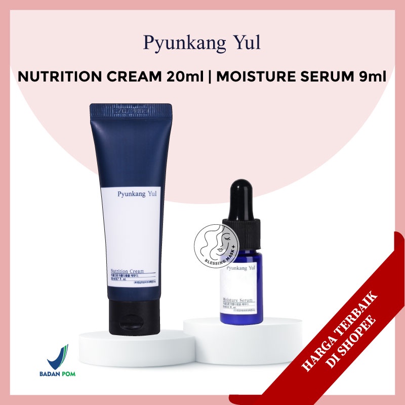 Jual PYUNKANG YUL Moisture Serum 9ml | PYUNKANGYUL Nutrition Cream 20ml ...