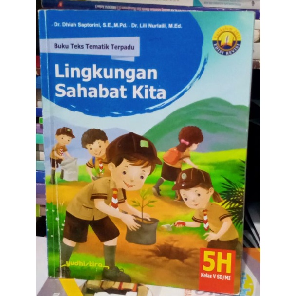 Jual Buku Teks Tematik Terpadu 5 ABCDEFCHI Kelas 5 SD/MI K13 REVISI ...