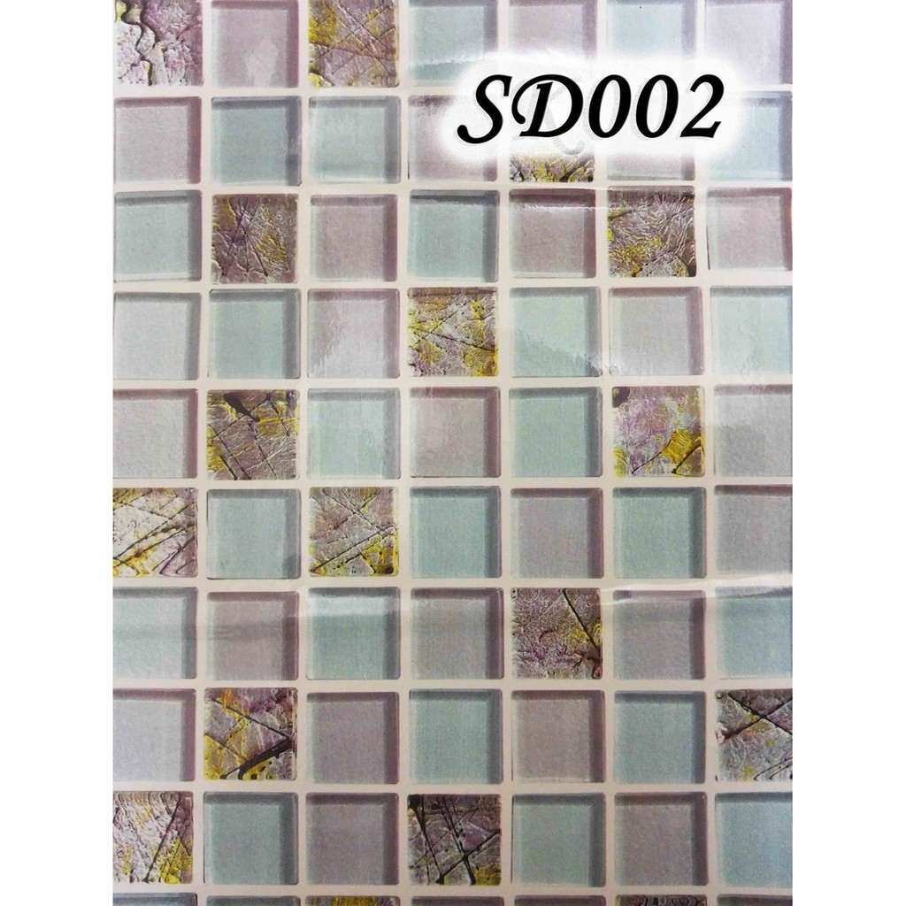 Jual STICKER DAPUR KITCHEN STICKER 60CMX5M SD002 BLUE PINK | Shopee ...