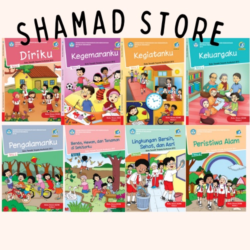 Jual Buku Tematik Kelas 1 SD dikbud | Shopee Indonesia